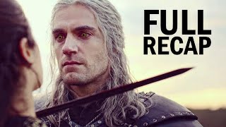 FULL RECAP  The Witcher Season 1 and 2 Explained [upl. by Enilrae]