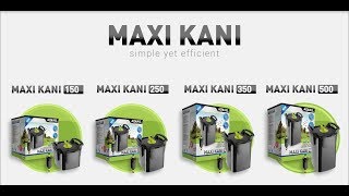 Aquael MAXI KANI Simple yet efficient external filter [upl. by Pillihp]