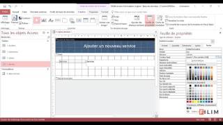 Access Formulaire d ajout 1 [upl. by Hayashi533]