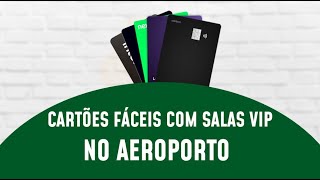 5 CARTÕES QUE LIBERAM ACESSO À ÁREA VIP NO AEROPORTO [upl. by Hanna]