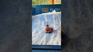 FlowRider first time indoor surfing machine [upl. by Xymenes146]