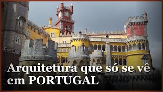 ARQUITETURA que só se vê em PORTUGAL [upl. by Hsemin]