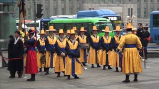 Changing of the Royal GuardDeoksugung PalaceSeoul South Korea With Historical Facts [upl. by Goodspeed]