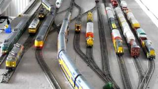 Model Railroad controlled by Traincontroller Bronze First test [upl. by Occir]