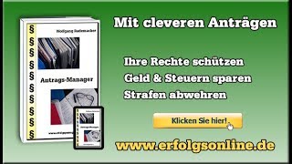 Amt oder Ämter  Antrag oder Anträge bei Beschwerden mit dem »Antragsmanager« stellen [upl. by Airyt]