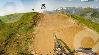 Piste Diable 😈 au 2 Alpes bike park  Tout est plus gros quavant  Nouvelle version 2023 [upl. by Hasina684]