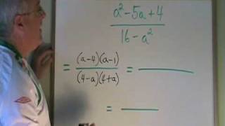 Simplifying Algebraic Fractions [upl. by Nylcsoj]