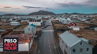 Iceland scientists optimistic volcano may spare town as major eruption appears imminent [upl. by Leahey]