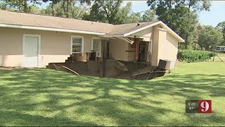 Video Sinkholes Warning signs to look for to protect homes [upl. by Tnek921]