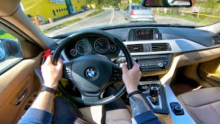 2013 BMW 316i F30 16 AT  POV TEST DRIVE [upl. by Asuncion]