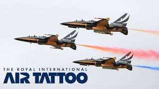 South Korean Black Eagles to perform at The Royal International Air Tattoo 2012 [upl. by Lasser]