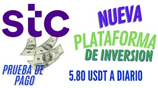 ✅SCT USDT PLATAFORMA DE INVERSION 💥GANA 580 A DIARIO ONLINE PAGOS AUTOMATICOS NUEVA 🚀 [upl. by Doniv]