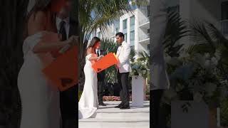 This Bride Saved a Love Note from 13 Years Ago emotionalvows weddingsurprise [upl. by Naiditch]