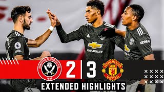 Sheffield United 23 Manchester United  Extended Premier League highlights  Rashford wins it [upl. by Pich]