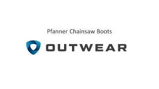 Pfanner Chainsaw Boot Guide [upl. by Hbaruas]