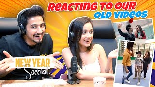 Reacting To Our Old Videos Ft Jannat Zubair  New Year Special  MrFaisu [upl. by Siegler751]