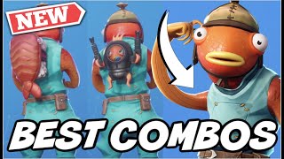 BEST COMBOS FOR FISHSTICK SKIN 2020 UPDATED  Fortnite Battle Royale [upl. by Eerdua]