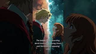 Dramione A Love Born from Conflict Harry Potter Anime dramione harrypotter dracomalfoy [upl. by Clite]