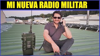 RADIO MILITAR PRC320 MANPACK HF PORTATIL REVIEW Y PRUEBAS [upl. by Enel]