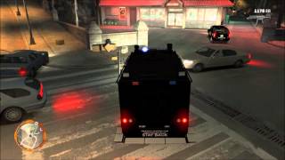 GTA IV RCMP Clan  Emergency Response Team ERTSWAT Escaped Convicts Call [upl. by Elleirda]