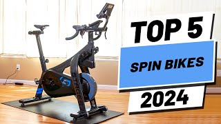 Top 5 BEST Spin Bikes in 2024 [upl. by Neuburger949]