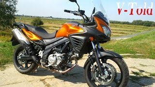 Suzuki VStrom DL 650 design details amp exhaust sound [upl. by Getter]