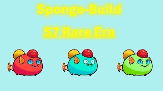 Sponge vs Leafy S7 Rare Era  Rank  1700  Axie Infinity Origin [upl. by Anaela]