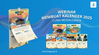 WEBINAR MEMBUAT KALENDER 2025 [upl. by Domela]