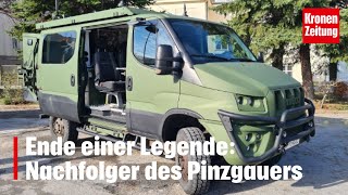 Das Ende einer Legende Bundesheer Das ist der Nachfolger des Pinzgauers  kronetv NEWS [upl. by Ramunni]