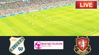 🔴HNK Gorica VS Rijeka Match Live Score  Croatian First Football League Match Live Stream 2024 [upl. by Alilak]