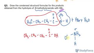 Hydrolysis of Amides [upl. by Aihsenet]