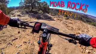 Will I survive three days of BRUTAL XC racing  Moab Rocks 2019  Stage 1 [upl. by Nitza]