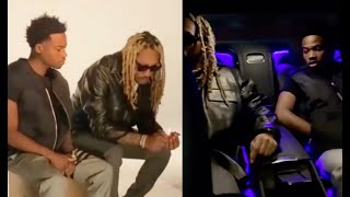 Future Smokes Tree With Roddy Ricch Give Him A Ride In New Maybach [upl. by Nnaeirrac41]