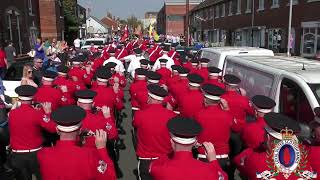 Shankill Protestant Boys FB  Brian Robinson Memorial Parade 070924 [upl. by Rednazxela]