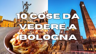 10 Cose da vedere a BOLOGNA  GUIDA TURISTICA [upl. by Yenatirb]