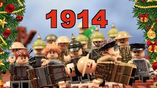 WW1 CHRISTMAS TRUCE lego animation history brickfilm [upl. by Notnarb284]