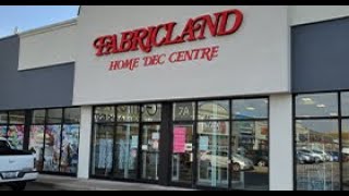 Fabricland Fabrics For Sewing Quilting Apparel Crafts Projects Canada StoreTourVaughan TorontoCanada [upl. by Letnuhs]