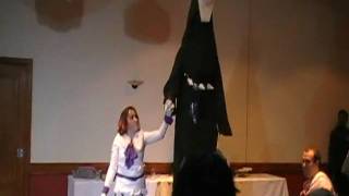 Kitacon 2010  Incredibly tall Menos Grande Bleach Cosplay [upl. by Weyermann637]