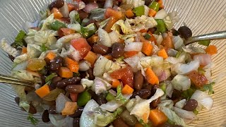 உடல் எடையைக் குறைக்கும் ராஜ்மா சாலட்  Healthy salad recipe in Tamil  weight loss salad [upl. by Asaert]