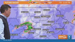 Kurt has the latest on what we can expect from this weeks winter weather  Weather Impact Alert [upl. by Ainivad]