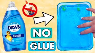 DO NO GLUE SLIME RECIPES WORK 🤨😱 How to make Slime WITHOUT Glue amp Activator Easy DIY Craft [upl. by Berrie829]