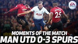 HARRY KANES STRENGTH AND LUCAS MOURAS SPEED  MOMENTS OF THE MATCH  MAN UNITED A [upl. by Estell]