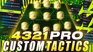 FIFA 22 OP PRO PLAYER 4321 CUSTOM TACTICS amp PLAYER INSTRUCTIONS  FIFA 22 ULTIMATE TEAM [upl. by Salisbury747]