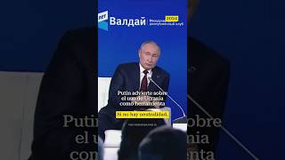 Punto clave para la paz entre Rusia y Ucrania según Putinputin presidenteruso presidente armas [upl. by Ekard239]