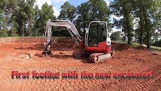 First Footing With The Takeuchi TB260 [upl. by Aleka]