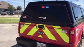 Quick WalkAround Midlothian Fire Dept Fire Marshals F250 [upl. by Newsom]