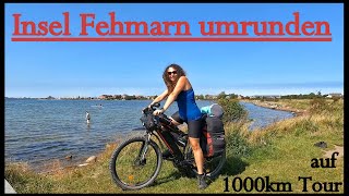 Insel Fehmarn mit dem Rad umrunden  auf dem Ostseeküstenradweg unterwegs  1000km Tour [upl. by Farah]