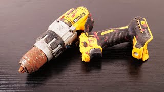 Broken Cordless Drill Restoration  Dewalt DCD 996 [upl. by Nnairda451]