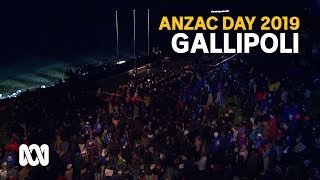 Gallipoli dawn service  Anzac Day 2019  OFFICIAL BROADCAST  ABC Australia [upl. by Glover]