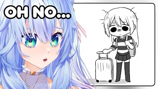 WORST TRIP EVER  Mifuyu Reacts to I HATE Traveling by Emirichu [upl. by Hoban280]